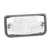 Mercedes License Lamp Lens - Genuine Mercedes 230820016664