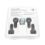 BMW Locking Lug Bolt Set With Key - Genuine BMW 36132453961