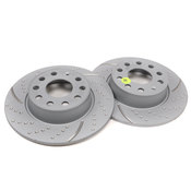 Audi VW Disc Brake Rotor Set - EBC GD1772