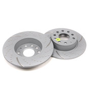 Audi VW Disc Brake Rotor Set - EBC GD1772