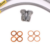 Audi Stainless Steel Brake Line Kit -  Goodridge 30009