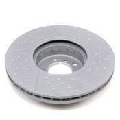 BMW Disc Brake Rotor - Zimmermann Formula F 34106797602