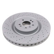 Mercedes Disc Brake Rotor - Zimmermann Z Coat 1664210512