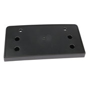 Audi License Plate Bracket - Genuine Audi 4M0807287MX3
