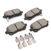 Volkswagen Disc Brake Pad Set - Bosch QuietCast BC1326