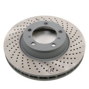 Porsche Disc Brake Rotor - Sebro 205704C