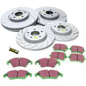 Audi Brake Kit - EBC Brakes GD1574KT6