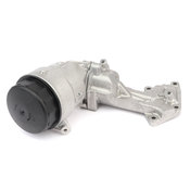 Mercedes Engine Oil Filter Housing - Genuine Mercedes 642180141064