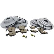 BMW Brake Kit - Zimmermann/Akebono 34116767059KTFR9