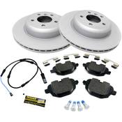 BMW Brake Kit - Zimmermann/Textar 34216775287KTR2