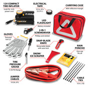 22 pc. Essential Roadside Assistance Kit - Performance Tool W7911