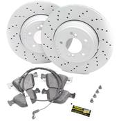 BMW Brake Kit - Zimmermann/Textar 34212283803KT2