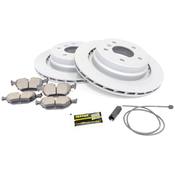 BMW Brake Kit - Zimmermann/Akebono 34212227177KTR1