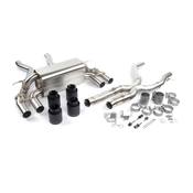 BMW Free Flow Axle-Back Exhaust and X-Pipe Kit (Black Tips) - Dinan D660-0082-BLK