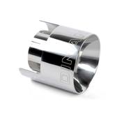 BMW Double-Walled 4.5" Clamp-On Exhaust Tip (Polished) - Dinan D663-0639-BOX