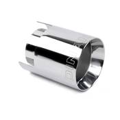 BMW Double-Walled 4.5" Clamp-On Exhaust Tip (Polished) - Dinan D663-0645-BOX