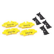 BMW Yellowstuff Brake Pad Set - EBC Brakes DP42228R
