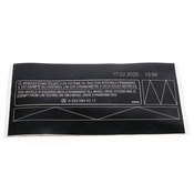 Mercedes Engine Decal - Genuine Mercedes 2035849217