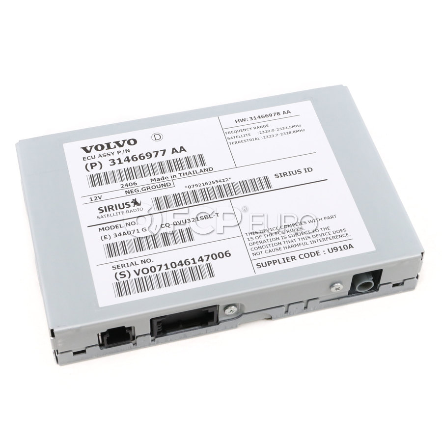 Volvo Radio Control Unit - Genuine Volvo 31466977 | FCP Euro