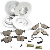 BMW Brake Kit - Zimmermann/Akebono 34116757747KTFR5