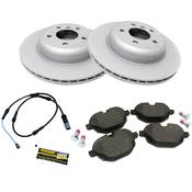BMW Brake Kit - Zimmermann/Jurid 34216775287KTR1