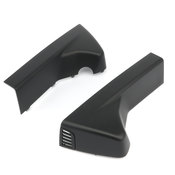 BMW Set Of Covers Mirror Baseplate (Black) - Genuine BMW 51169275005