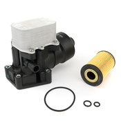 VW Engine Oil Filter Housing - Hengst 03L115389H