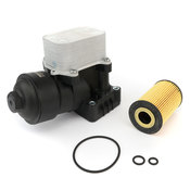 VW Engine Oil Filter Housing - Hengst 03L115389H