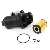VW Engine Oil Filter Housing - Hengst 03L115389H