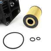 VW Engine Oil Filter Housing - Hengst 03L115389H