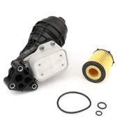 Mercedes Engine Oil Filter Housing - Hengst 270180050064