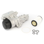 Mercedes Engine Oil Filter Housing - Hengst 2721800510