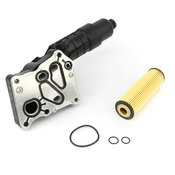 Mercedes Engine Oil Filter Housing - Hengst 2711801410