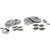 Mini Brake Kit - Zimmermann/Jurid 34111502891KTFR