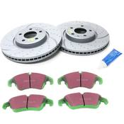 Audi Brake Kit - EBC Brakes GD1838KT3