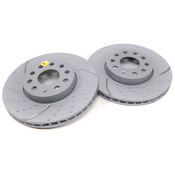 Audi VW Brake Disc Set - EBC GD1201
