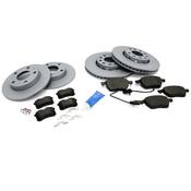 Audi Brake Kit - Bosch QuietCast 14010012KT2