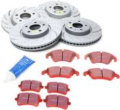 Audi Brake Kit - EBC Brakes GD1838KT4