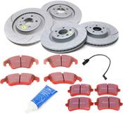 Audi Brake Kit - EBC Brakes GD1844KT4