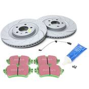 Audi Brake Kit - EBC Brakes GD1846KT2