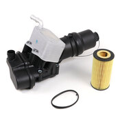 Audi VW Engine Oil Filter Housing - Hengst H816H