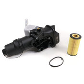 Audi VW Engine Oil Filter Housing - Hengst H816H