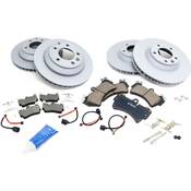 Audi Brake Kit - Bosch QuietCast 42011150KT2