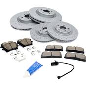 Audi Brake Kit - Zimmermann 100335652KT2