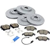 Audi Brake Kit - Zimmermann 100335652KT3