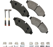 Mercedes Severe Duty Brake Pad Set - Akebono SDF2201