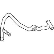 Volkswagen Engine Water Pump Outlet Pipe - Genuine VW 04L121065BL