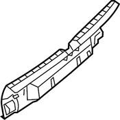 VW Rear Body Panel Trim Panel - Genuine VW 5C6863459F9B9