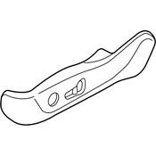 Audi VW Seat Frame Trim Panel - Genuine Audi VW 8T0881326G4PK