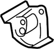 Audi VW Suspension Strut Tower - Genuine Audi VW 1K0802191